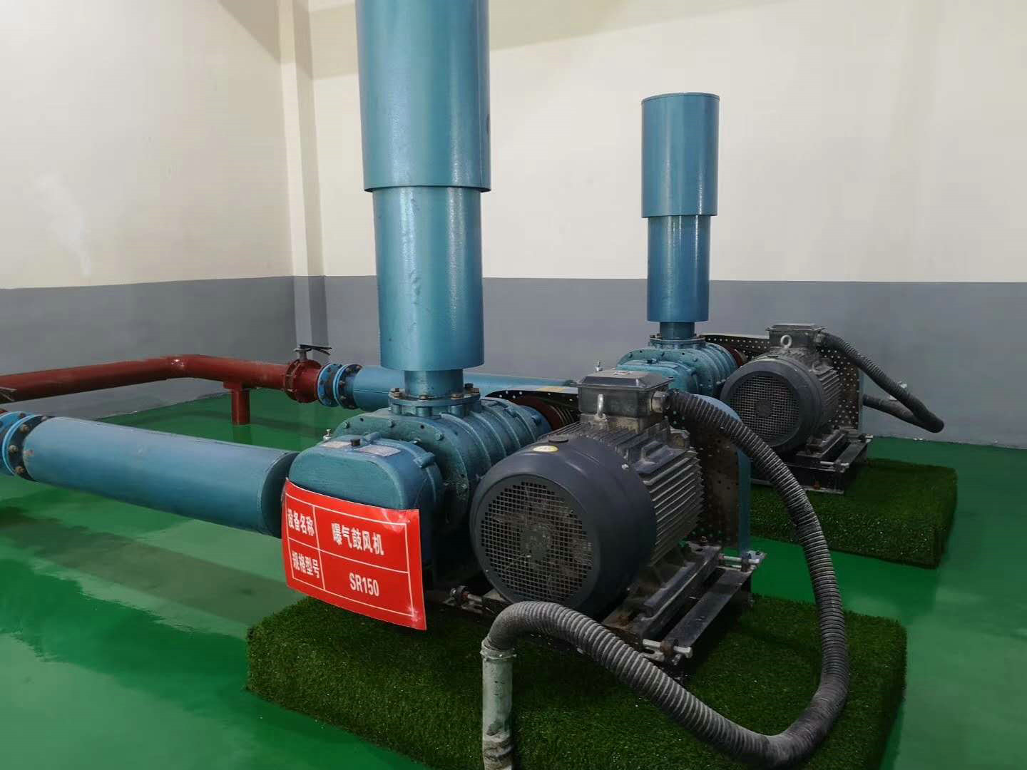 Case study of Roots blower for sewage treatment